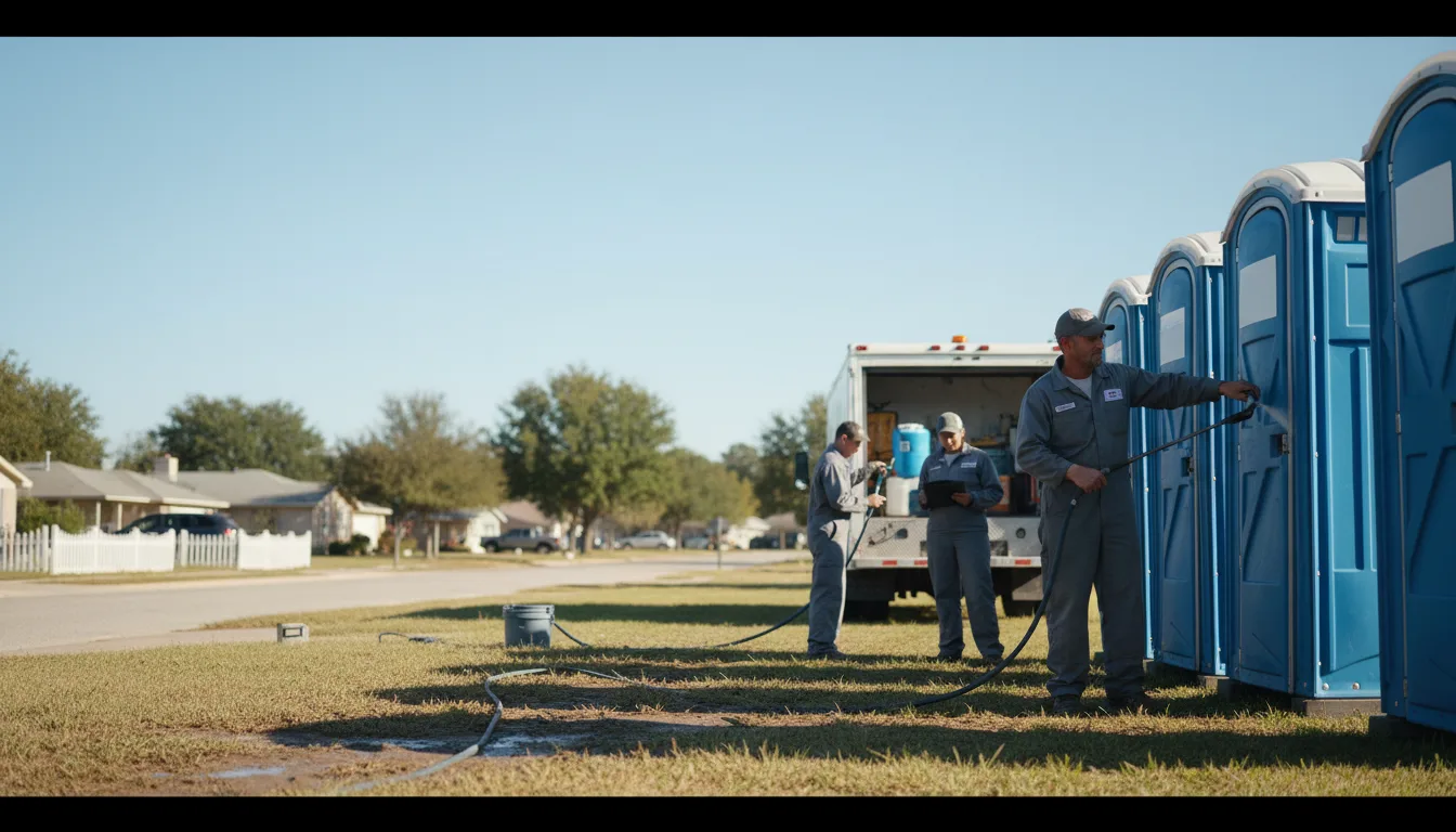 Long-Term Portable Toilet Rental in Sauk City, WI near me
